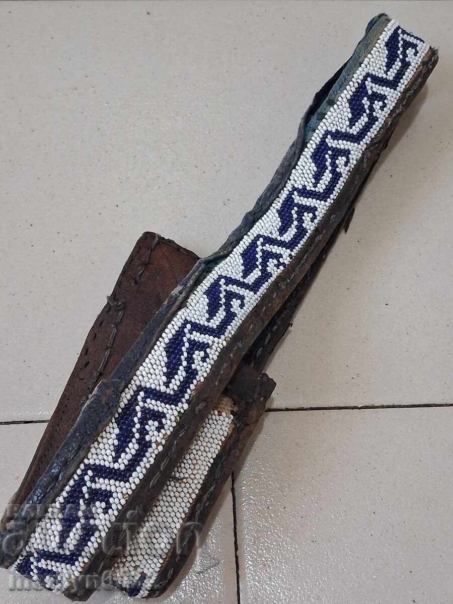 Beaded costume belt for pafty beaded belt blues with price 138.00 BGN | € 70.56