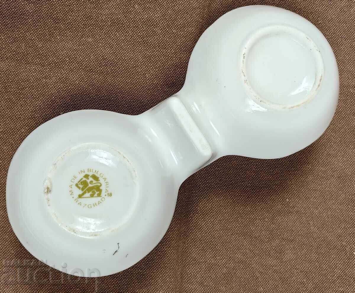 Livrarea CUTIE DE SARE SOC PORCELAN NEUTILIZAT SARE DEGRADATA DE PORTELAN