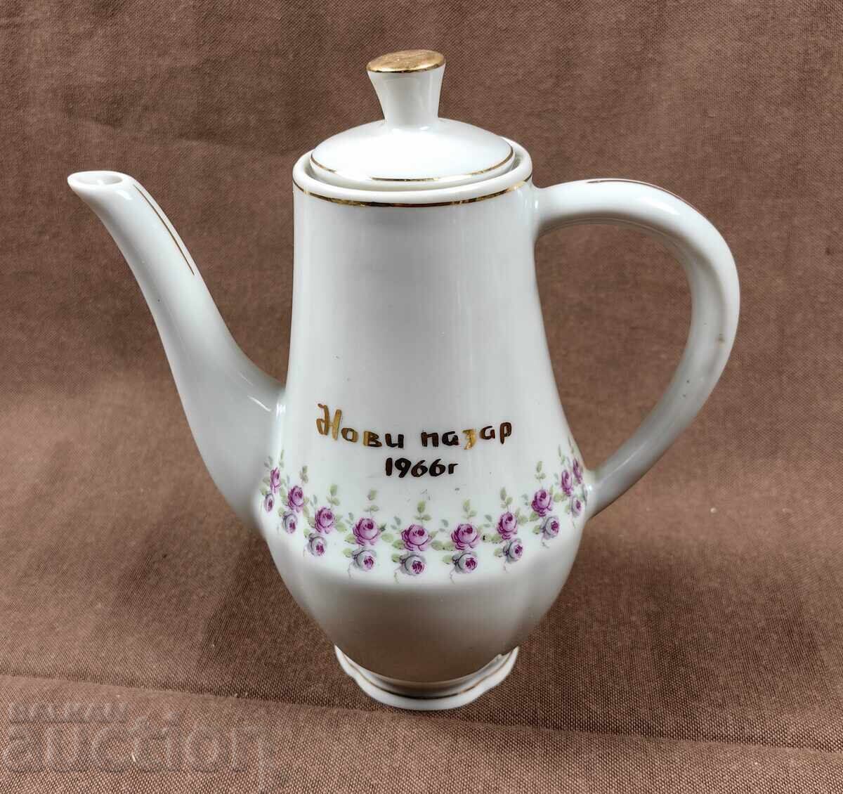 1966 NOVI PAZAR RARE SOC URCIOȘ DE PORȚELAN