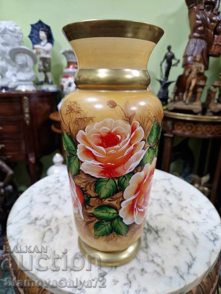 Top - Rare antique Czech vase Bohemia Bochemia with price 177.00 BGN | € 90.50