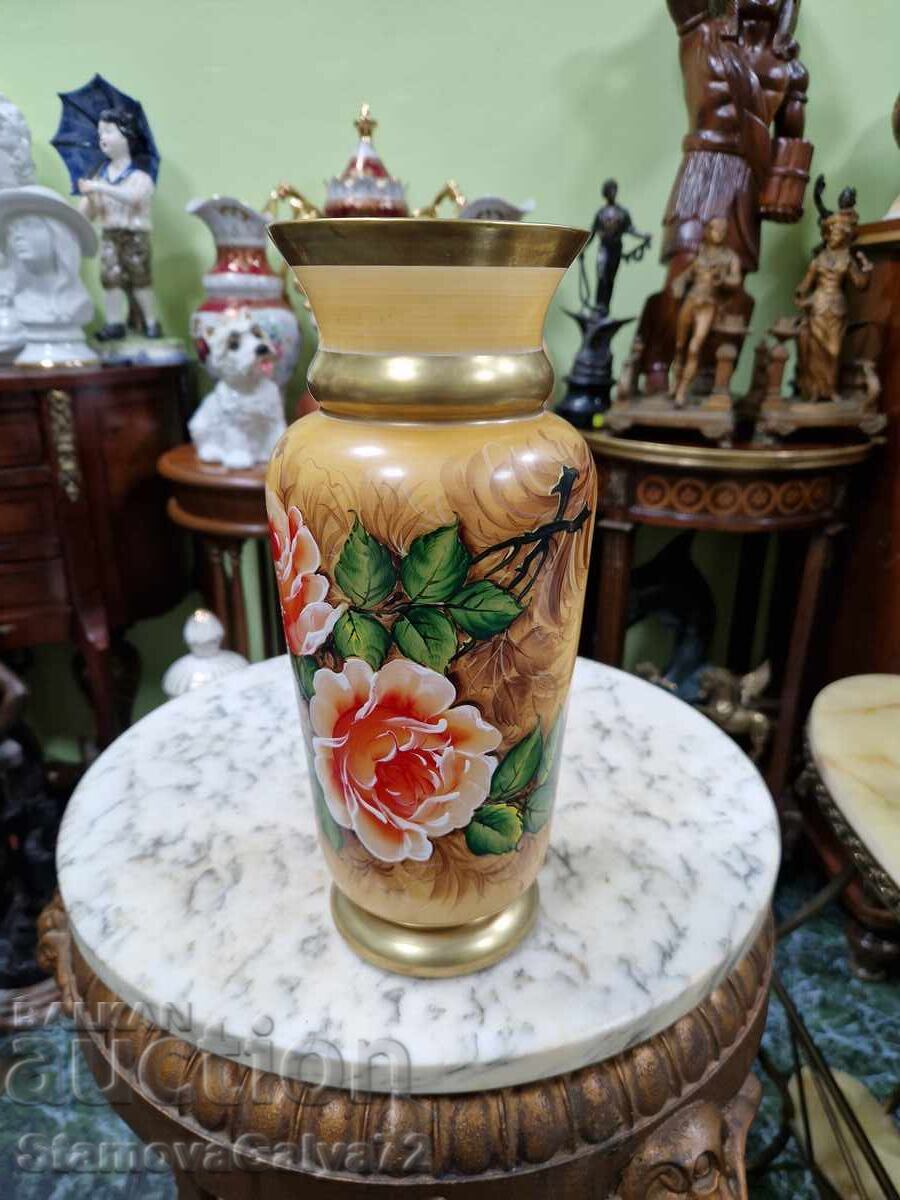 Delivery of Top - Rare antique Czech vase Bohemia Bochemia