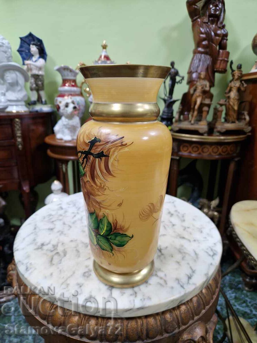 Top - Rare antique Czech vase Bohemia Bochemia - 5