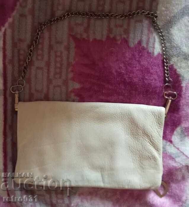 Винтидж дамска чанта Mulberry. естествена кожа - 5 Винтидж дамска чанта Mulberry. естествена кожа - 5