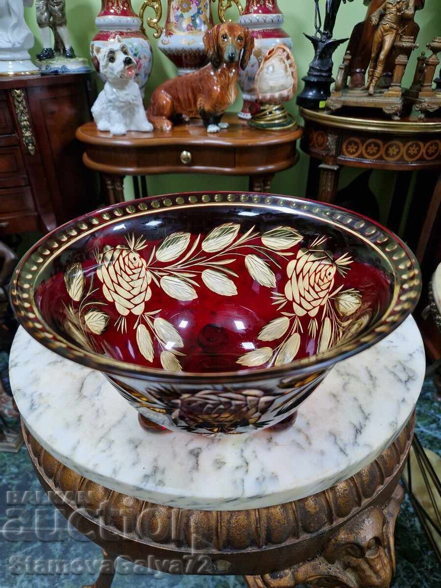 Unique antique fruit bowl/candy dish with price € 50.62 | 99.00 BGN Unique antique fruit bowl/candy dish with price € 50.62 | 99.00 BGN