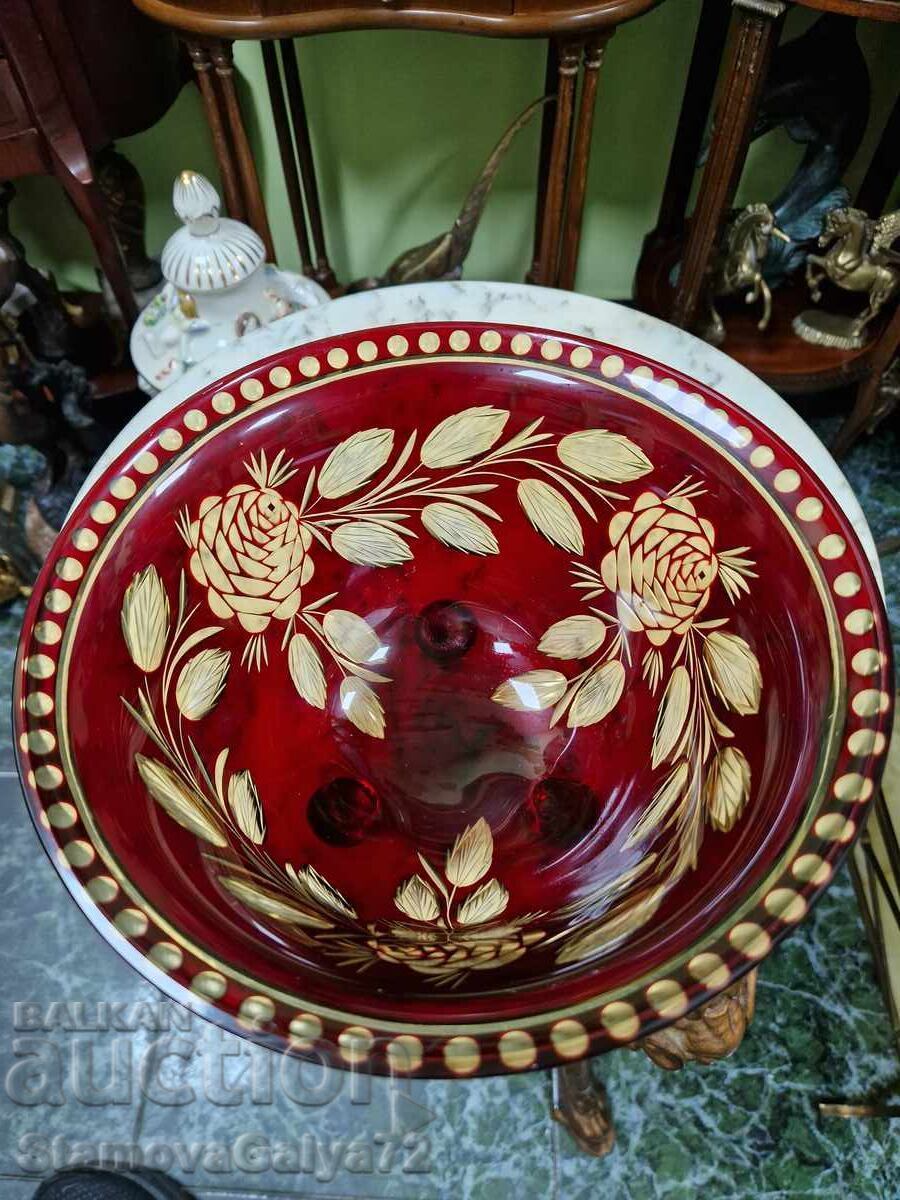 Unique antique fruit bowl/candy dish - 6 Unique antique fruit bowl/candy dish - 6