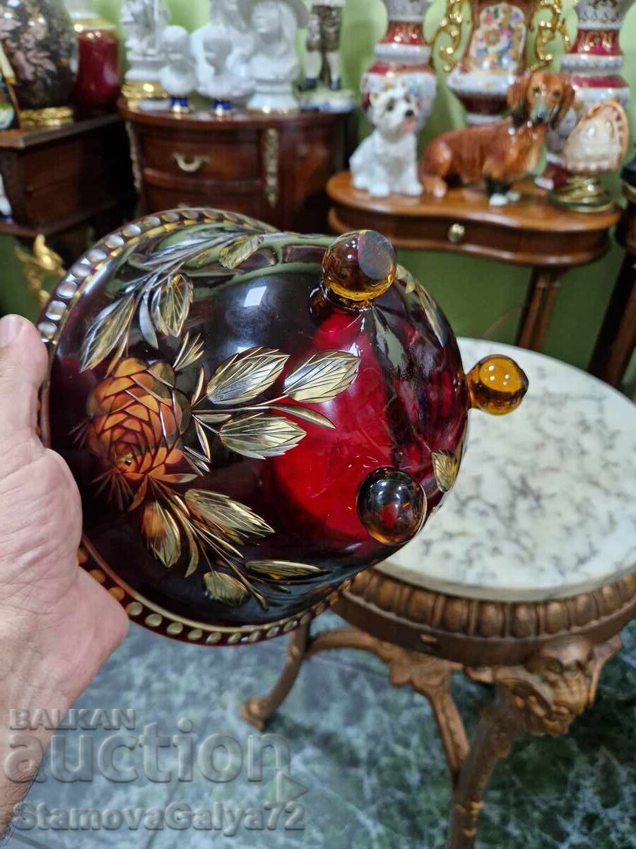 Unique antique fruit bowl/candy dish - 7 Unique antique fruit bowl/candy dish - 7