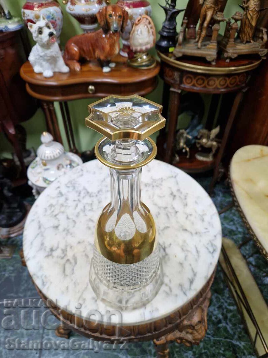 Livrarea Superbă carafă decantor antică germană