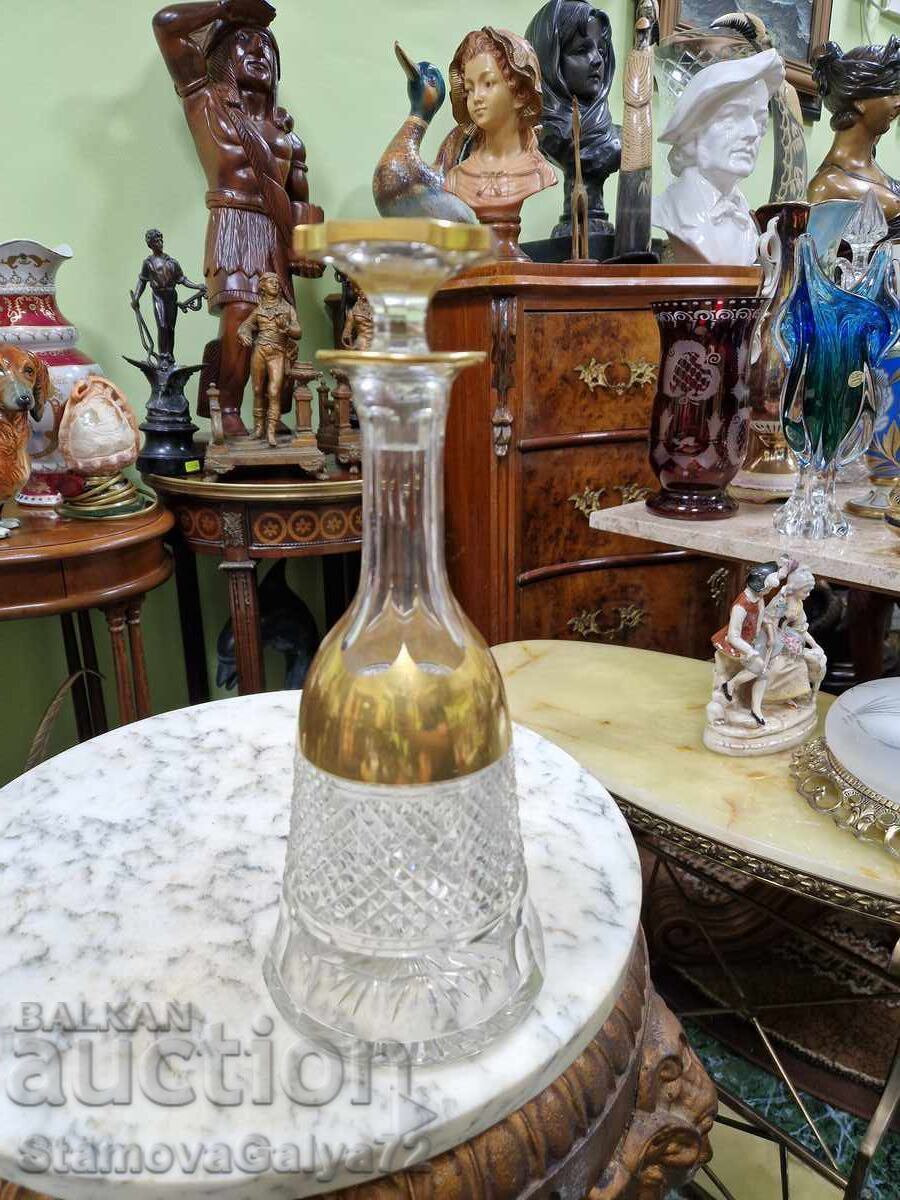 Superbă carafă decantor antică germană - 5