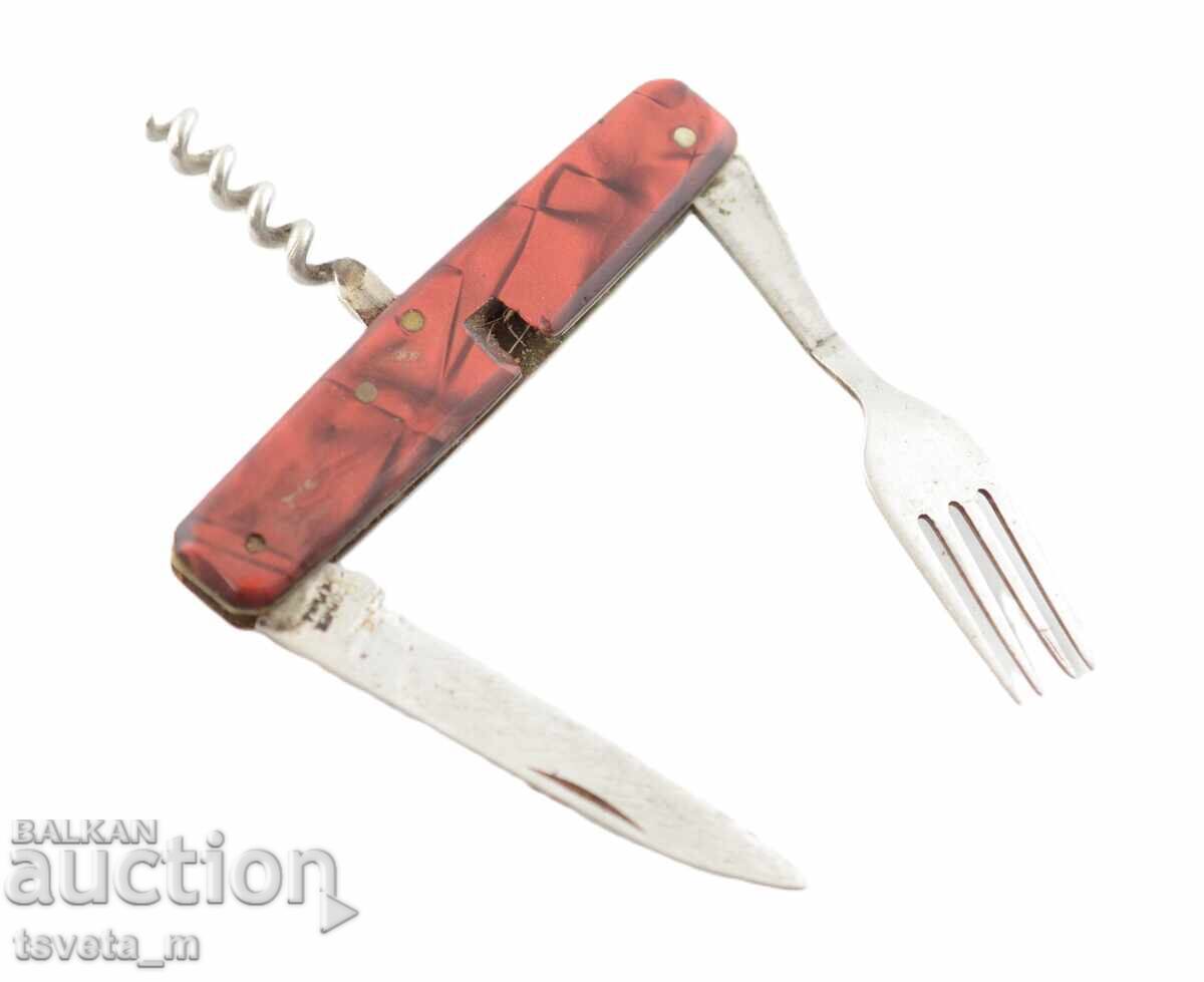 Livrarea Cuțit de buzunar cu 3 scule