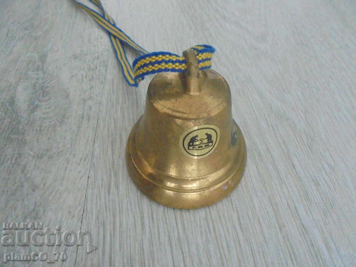 №*8132 Παλιά μεταλλική / ορειχάλκινη καμπάνα "Μόρα" №*8132 Παλιά μεταλλική / ορειχάλκινη καμπάνα "Μόρα"