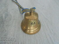№8132 Old metal / brass bell "Mora"