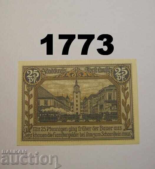 Forst i. L. 25 pfennig 1921 Germania cu preț 2.50 BGN | € 1.28