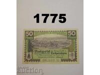 Λέχεστεν 50 πφέννιγκ 1921 Γερμανία