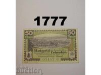 Λέχεστεν 50 πφέννιγκ 1921 Γερμανία