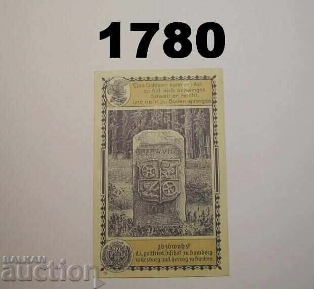 Λέχεστεν 50 πφέννιγκ 1921 Γερμανία με τιμή 3.00 BGN | € 1.53