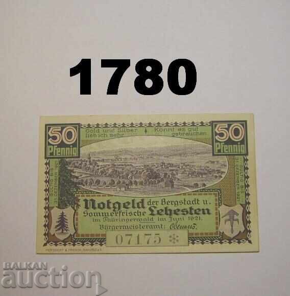 Λέχεστεν 50 πφέννιγκ 1921 Γερμανία