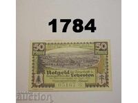 Λέχεστεν 50 πφέννιγκ 1921 Γερμανία