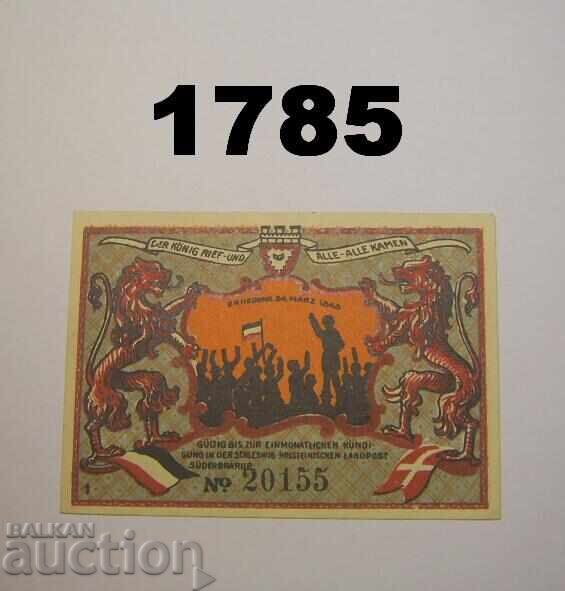 Σύντερμπραρουπ 50 φέννιχ 1921 Γερμανία με τιμή 2.00 BGN | € 1.02