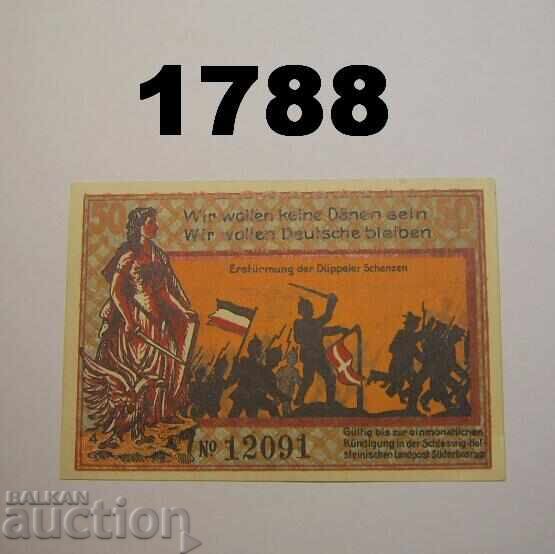 Süderbrarup 50 pfennig 1921 Germania cu preț 2.00 BGN | € 1.02