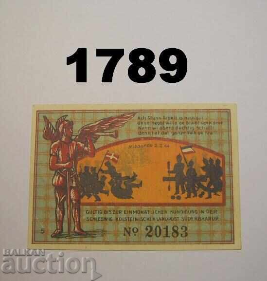 Σύντερμπραρουπ 50 φέννιχ 1921 Γερμανία με τιμή 2.00 BGN | € 1.02