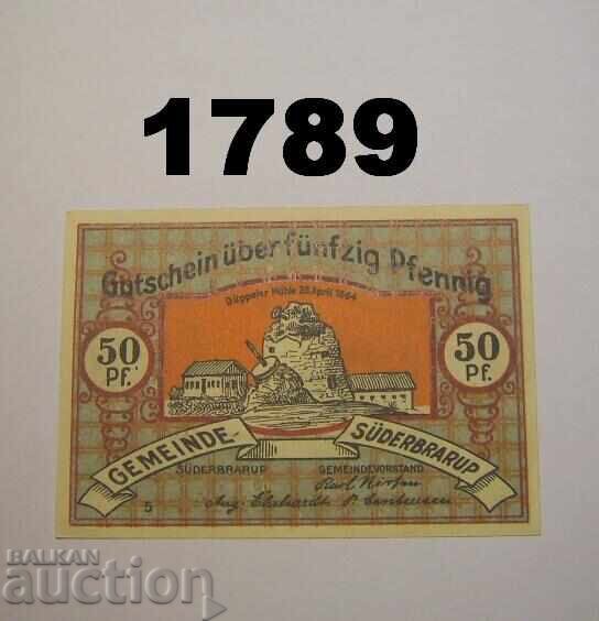 Σύντερμπραρουπ 50 φέννιχ 1921 Γερμανία