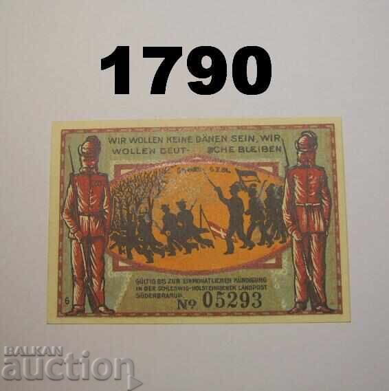 Σύντερμπραρουπ 50 φέννιχ 1921 Γερμανία με τιμή 2.50 BGN | € 1.28