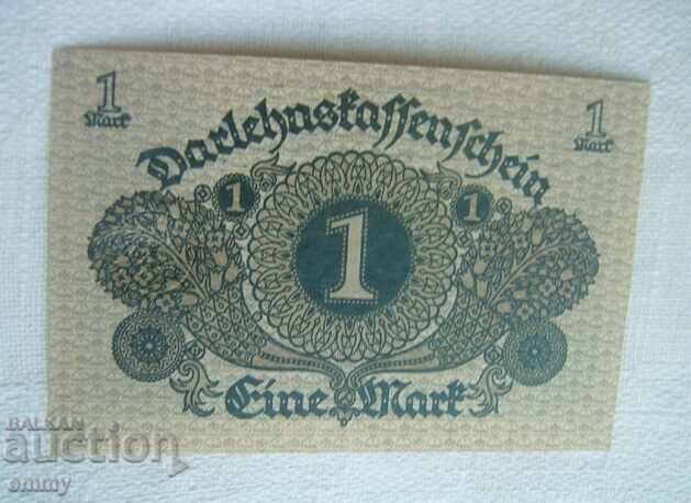Licitație Bancnotă Reichsmark - 1 marcă, Germania 1920 Licitație Bancnotă Reichsmark - 1 marcă, Germania 1920