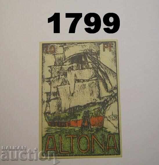 Αλτόνα 20 φενίγκ 1921 Γερμανία