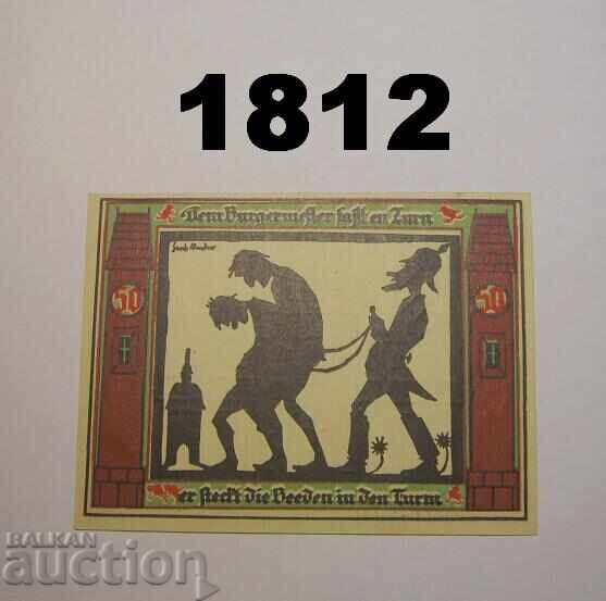 Glauchau 50 pfennig 1921 Германия