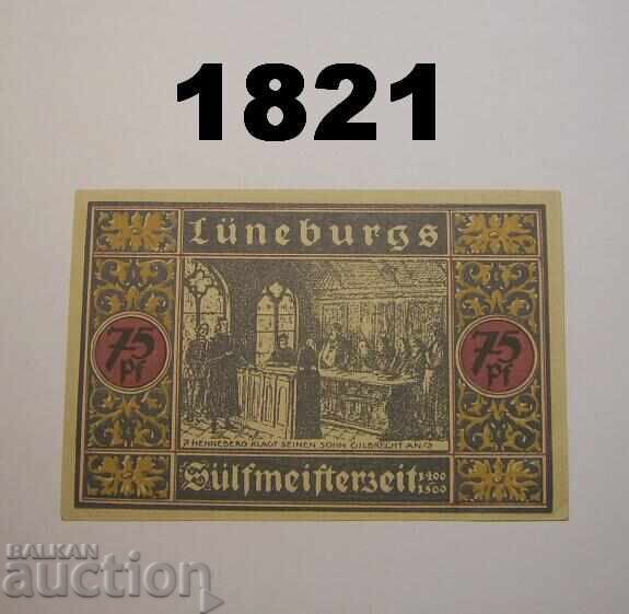 Lüneburg 75 pfennig 1921 Germany