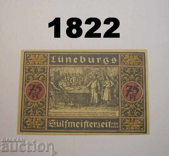 Lüneburg 75 pfennig 1921 Germany