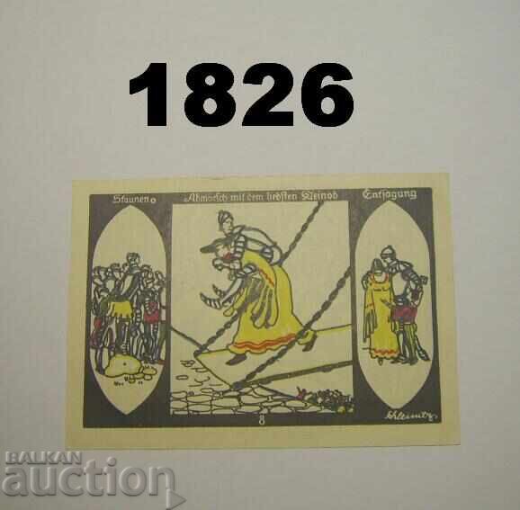 Döbeln 50 pfennig 1921 Германия с цена 2.00 лв. | € 1.02