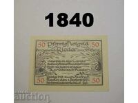 Rieder a. Ostharz 50 pfennig 1921 Γερμανία