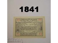 Rieder a. Ostharz 75 pfennig 1921 Germania