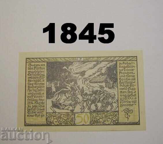 Rieder a. Ostharz 50 pfennig 1921 Germania cu preț 2.00 BGN | € 1.02