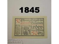 Rieder a. Ostharz 50 pfennig 1921 Γερμανία