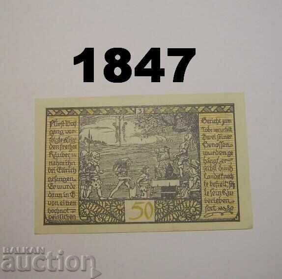 Rieder a. Ostharz 50 pfennig 1921 Γερμανία με τιμή 2.00 BGN | € 1.02