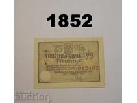 Glashutte 25 pfennig 1921 Germany