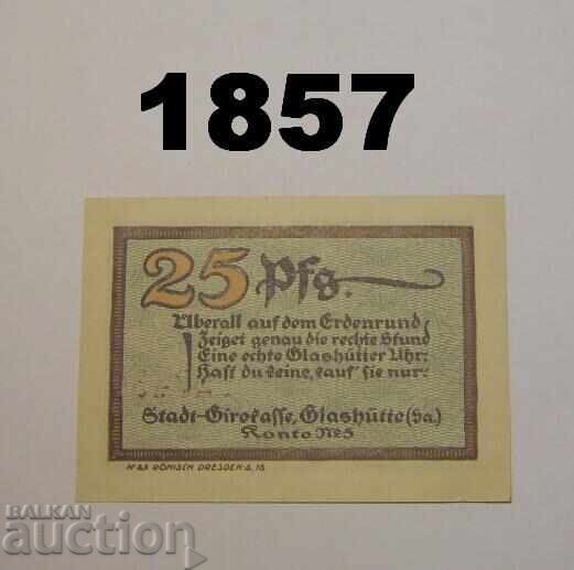 Glashutte 25 pfennig 1921 Германия с цена 2.00 лв. | € 1.02 Glashutte 25 pfennig 1921 Германия с цена 2.00 лв. | € 1.02