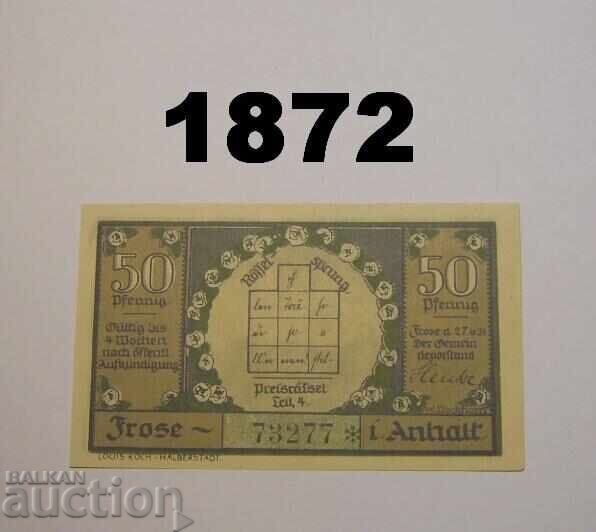 Φρόσε 50 πφένιγκ 1921 Γερμανία