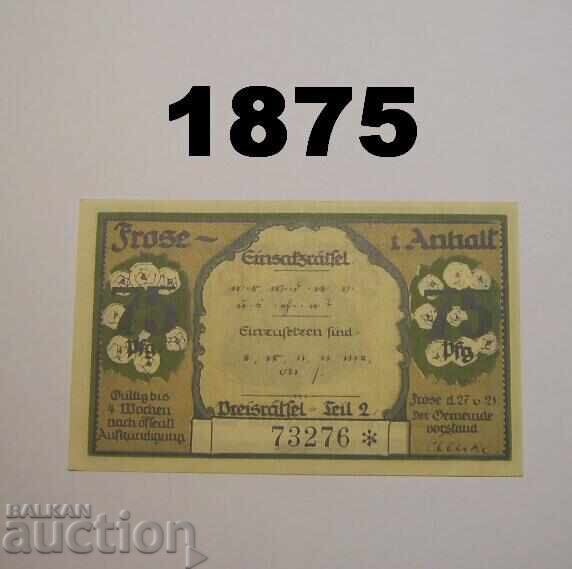 Frose 50 pfennig 1921 Германия