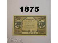 Frozen 50 pfennig 1921 Germany