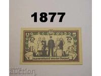 Frozen drink 75 pfennig 1922 Germany