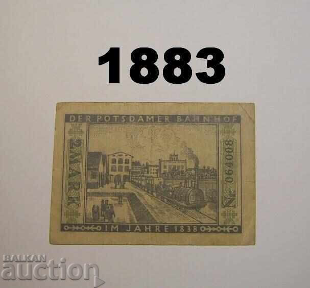 Βερολίνο 2 μάρκα 1922 Γερμανία με τιμή 1.00 BGN | € 0.51