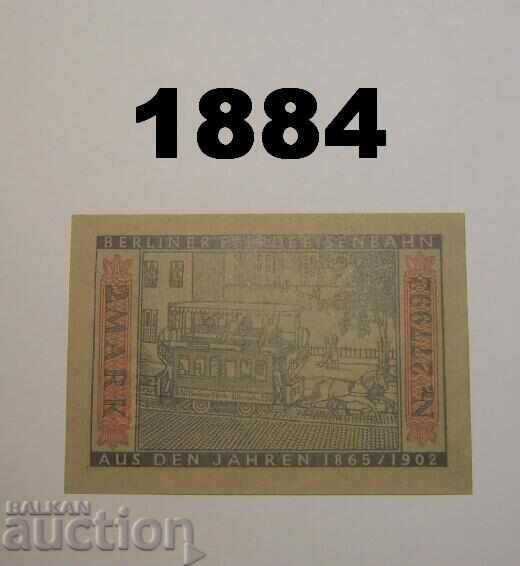 Berlin 2 mark 1922 Германия с цена 2.50 лв. | € 1.28