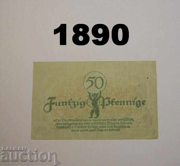 Βερολίνο 50 pfennig 1920 Γερμανία με τιμή 2.00 BGN | € 1.02