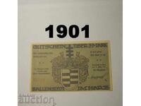 Ballenstedt Harz 3 Mark 1921 Germany