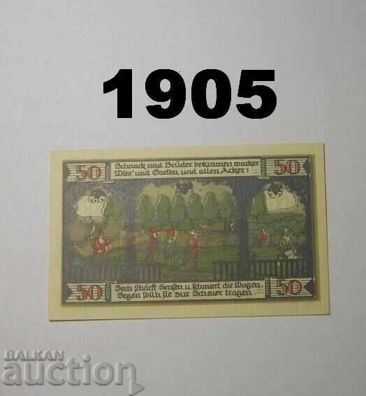 Ballenstedt Harz 50 pfennig 1921 Германия с цена 2.00 лв. | € 1.02