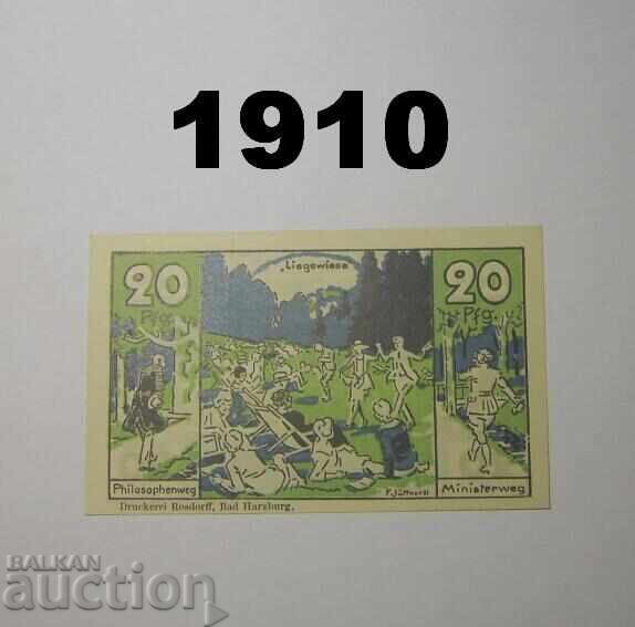 Bad Harzburg 20 pfennig 1921 Germany with price 2.00 BGN | € 1.02