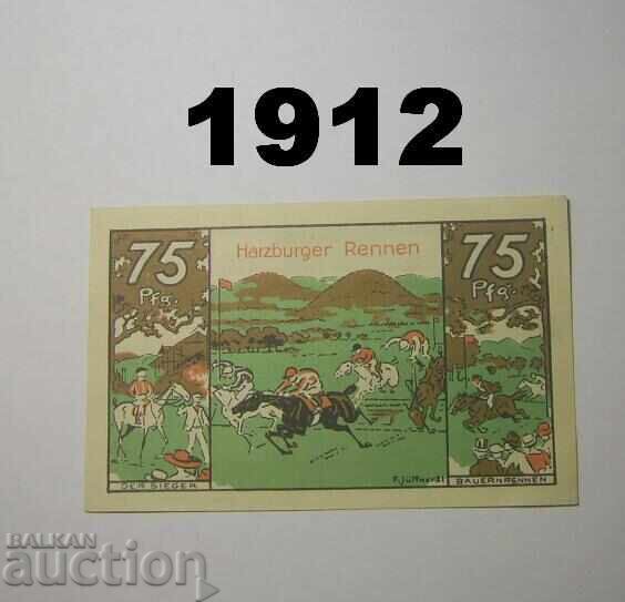 Bad Harzburg 75 pfennig 1921 Германия